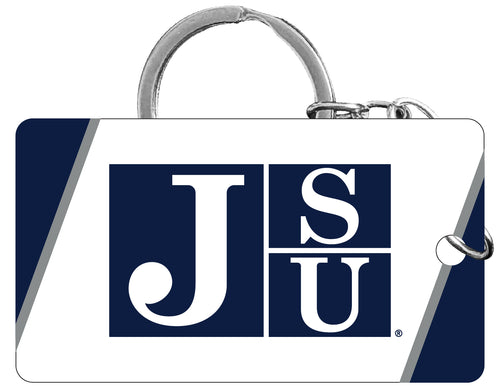 Jackson State University Acrylic Keychain 1.5