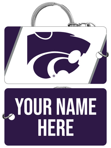Kansas State Wildcats Customizable Acrylic Keychain 1.5