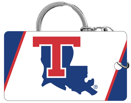 Louisiana Tech Bulldogs Acrylic Keychain 1.5