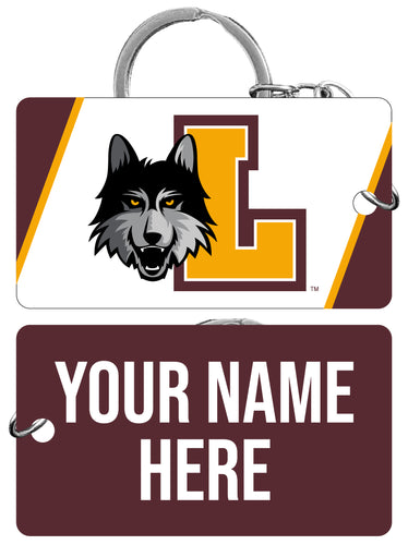 Loyola University Ramblers Customizable Acrylic Keychain 1.5