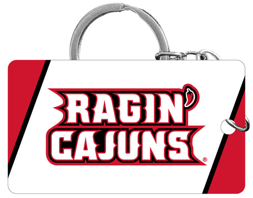 Louisiana at Lafayette Ragin' Cajuns Acrylic Keychain 1.5