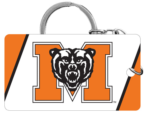 Mercer University Acrylic Keychain 1.5