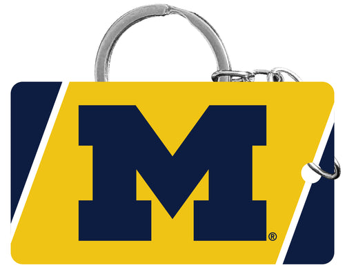 Michigan Wolverines Acrylic Keychain 1.5