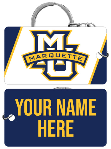 Marquette Golden Eagles Customizable Acrylic Keychain 1.5