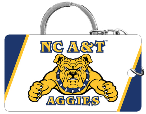 North Carolina A&T State Aggies Acrylic Keychain 1.5