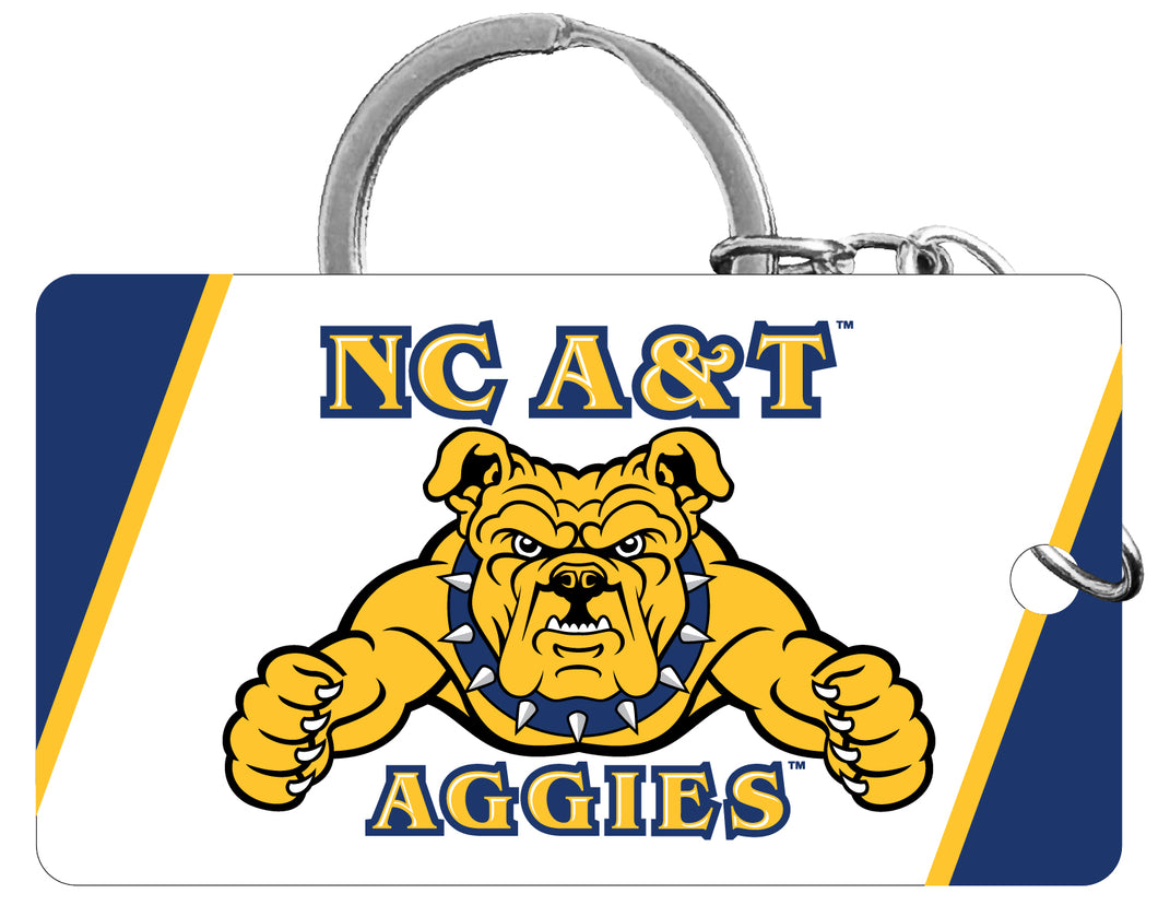 North Carolina A&T State Aggies Acrylic Keychain 1.5