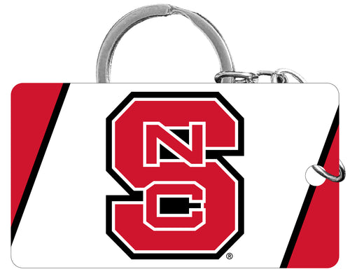 NC State Wolfpack Acrylic Keychain 1.5