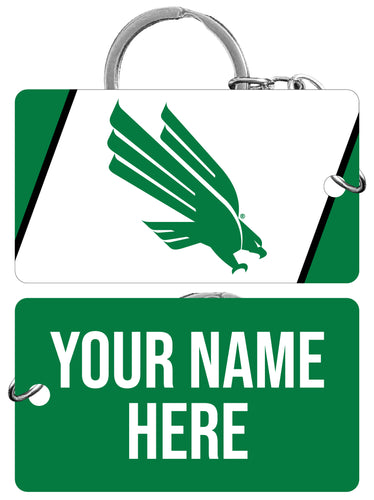 North Texas Customizable Acrylic Keychain 1.5