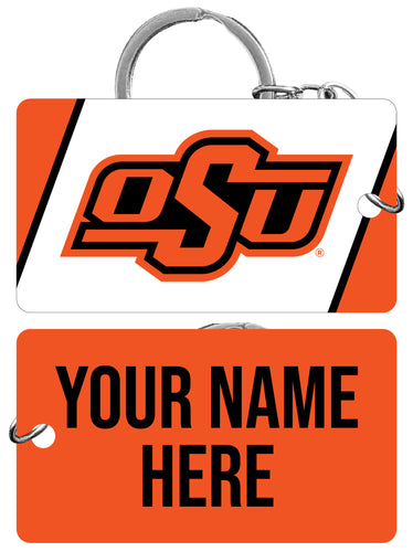 Oklahoma State Cowboys Customizable Acrylic Keychain 1.5