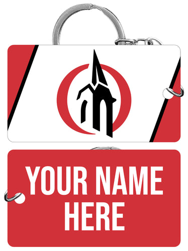 Otterbein University Customizable Acrylic Keychain 1.5