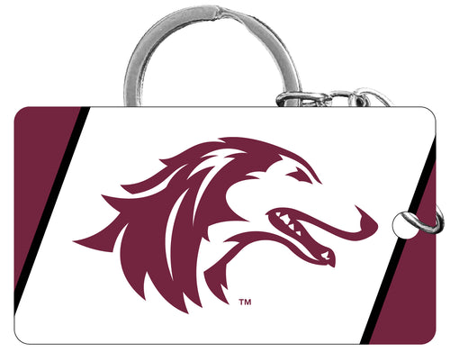 Southern Illinois Salukis Acrylic Keychain 1.5
