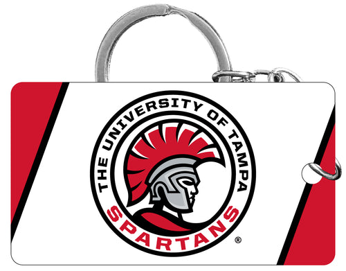 University of Tampa Spartans Acrylic Keychain 1.5
