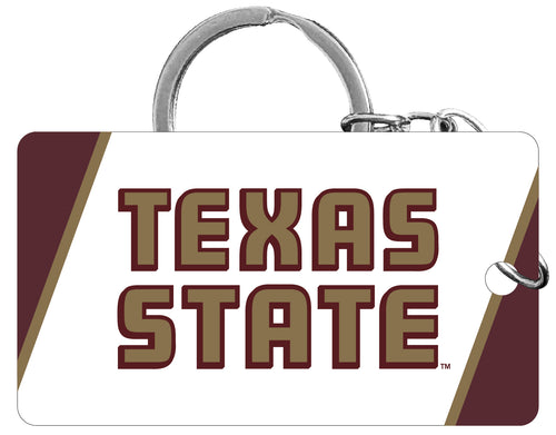 Texas State Bobcats Acrylic Keychain 1.5
