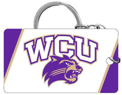 Western Carolina University Acrylic Keychain 1.5