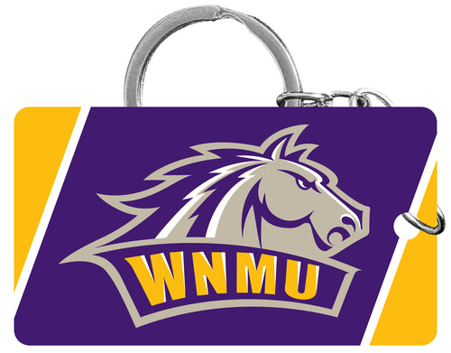 Western New Mexico University Acrylic Keychain 1.5