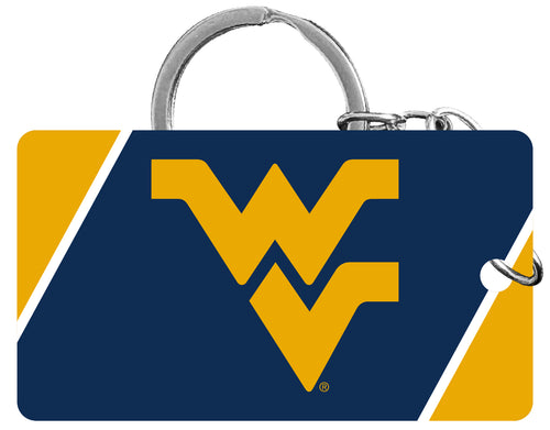 West Virginia Mountaineers Acrylic Keychain 1.5