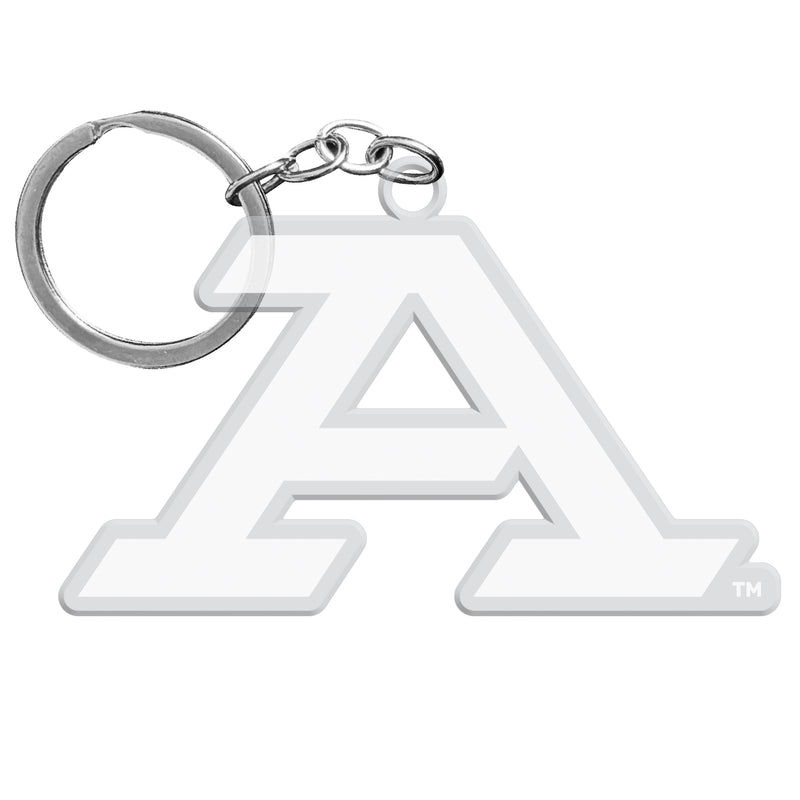 Akron Zips Officially Licensed Precision-Cut Acrylic Keychain – Printed or Engraved Logo Etched