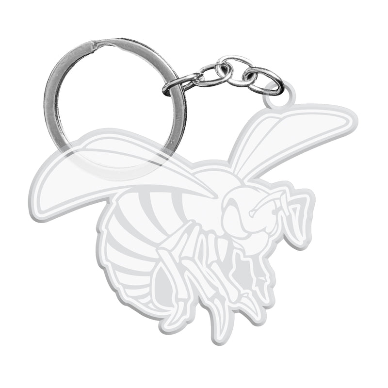 Alabama State University Officially Licensed Precision-Cut Acrylic Keychain – Printed or Engraved Logo Etched