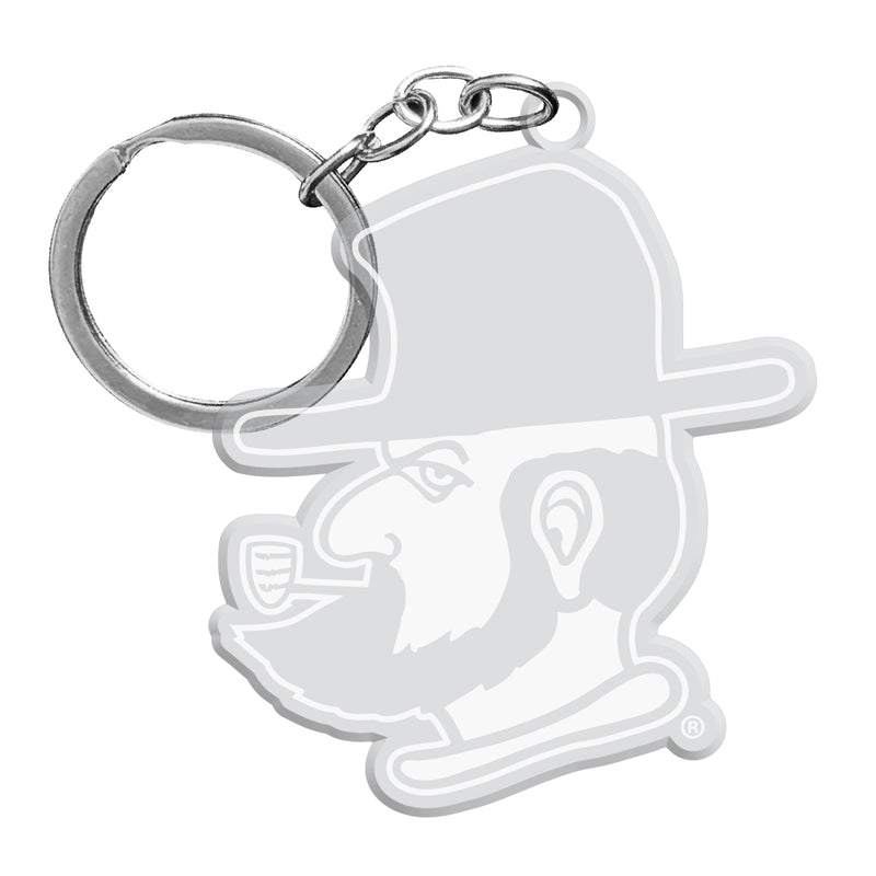 Appalachian State Officially Licensed Precision-Cut Acrylic Keychain – Printed or Engraved Logo Etched