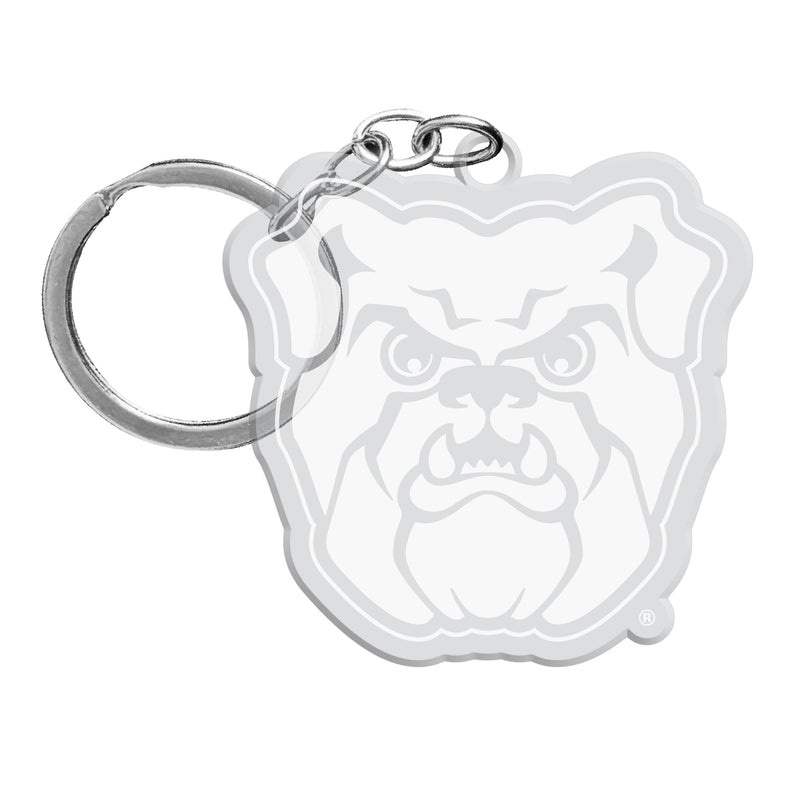 Butler Bulldogs Officially Licensed Precision-Cut Acrylic Keychain – Printed or Engraved Logo Etched