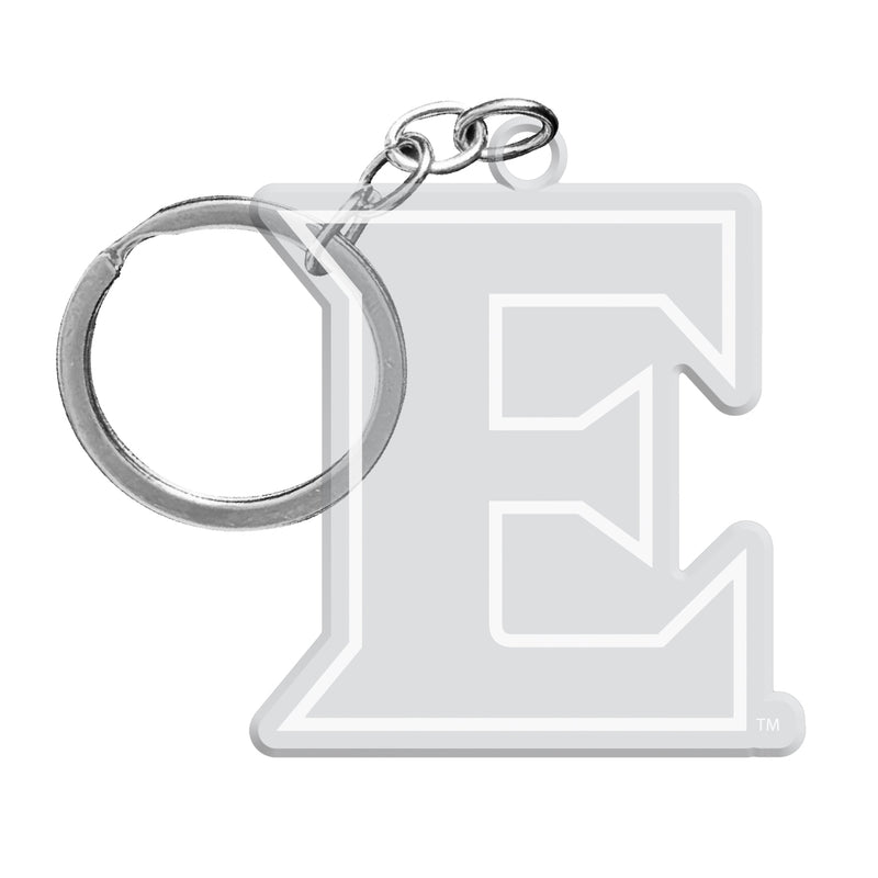 Elon University Officially Licensed Precision-Cut Acrylic Keychain – Printed or Engraved Logo Etched
