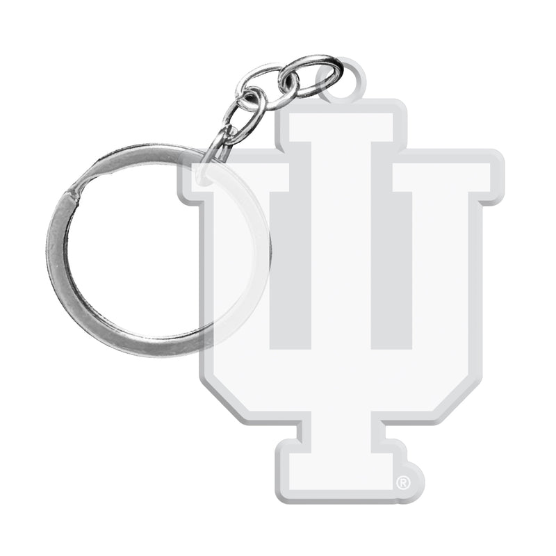 Indiana Hoosiers Officially Licensed Precision-Cut Acrylic Keychain – Printed or Engraved Logo Etched