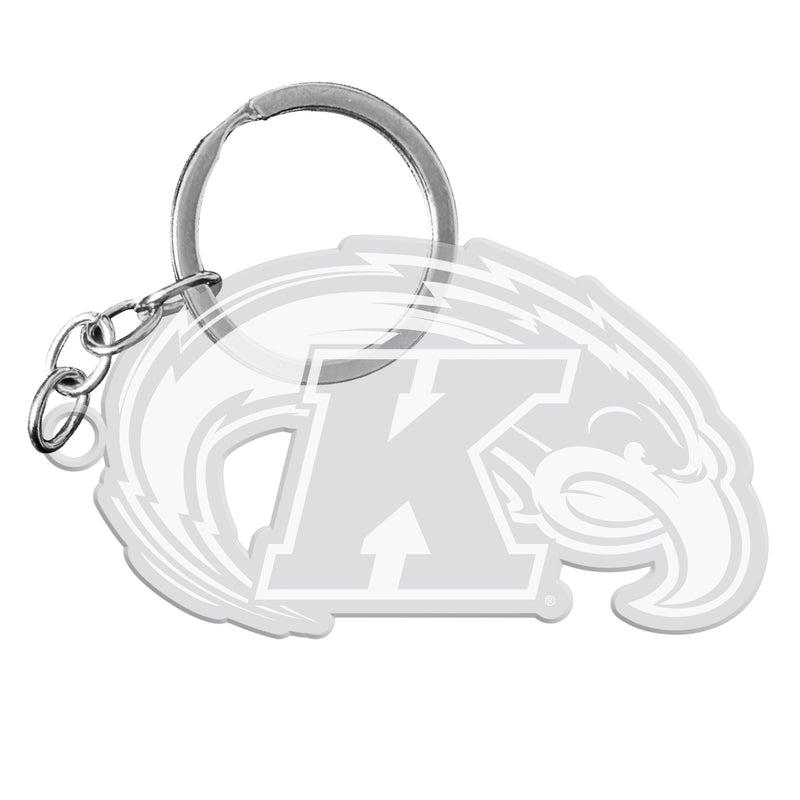 Kent State University Officially Licensed Precision-Cut Acrylic Keychain – Printed or Engraved Logo Etched