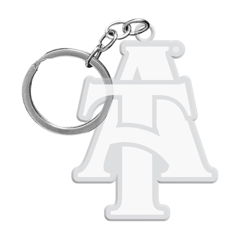 North Carolina A&T State Aggies Officially Licensed Precision-Cut Acrylic Keychain – Printed or Engraved Logo Etched