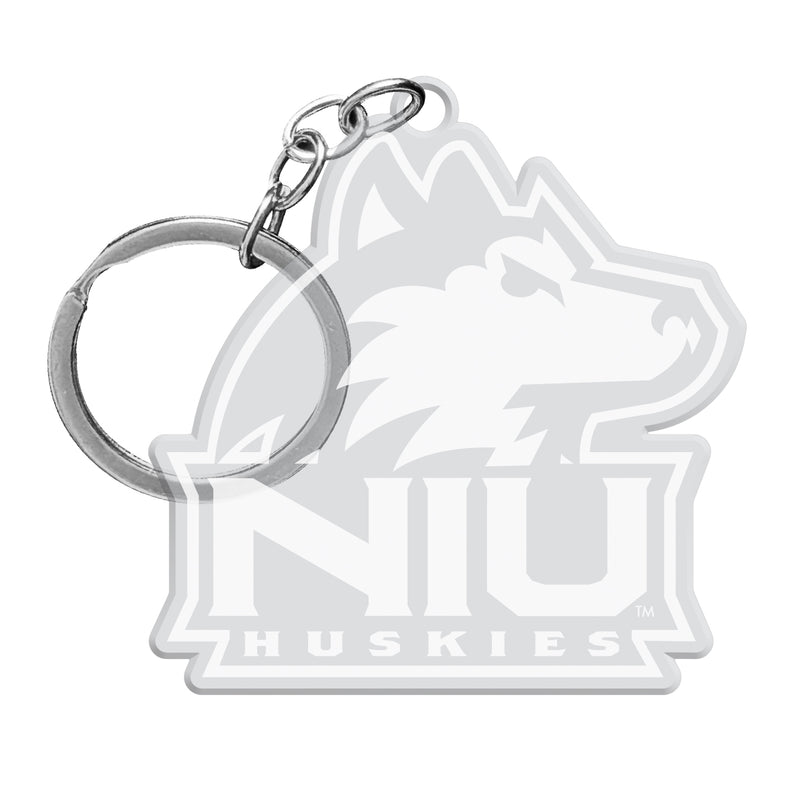 Northern Illinois Huskies Officially Licensed Precision-Cut Acrylic Keychain – Printed or Engraved Logo Etched