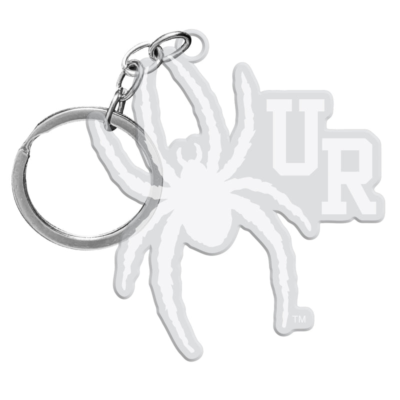 Richmond Spiders Officially Licensed Precision-Cut Acrylic Keychain – Printed or Engraved Logo Etched