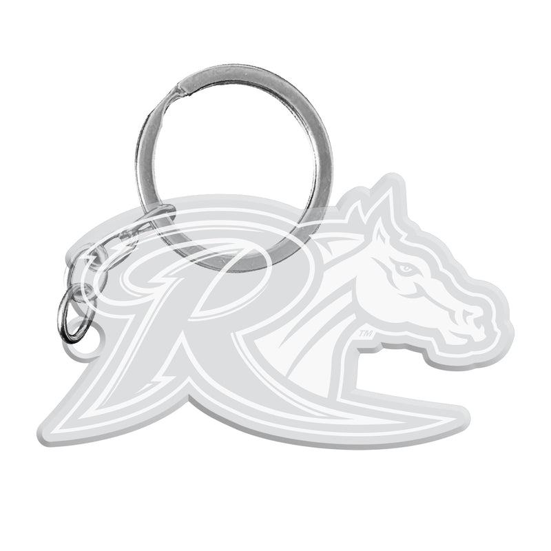 Rider University Broncs Officially Licensed Precision-Cut Acrylic Keychain – Printed or Engraved Logo Etched