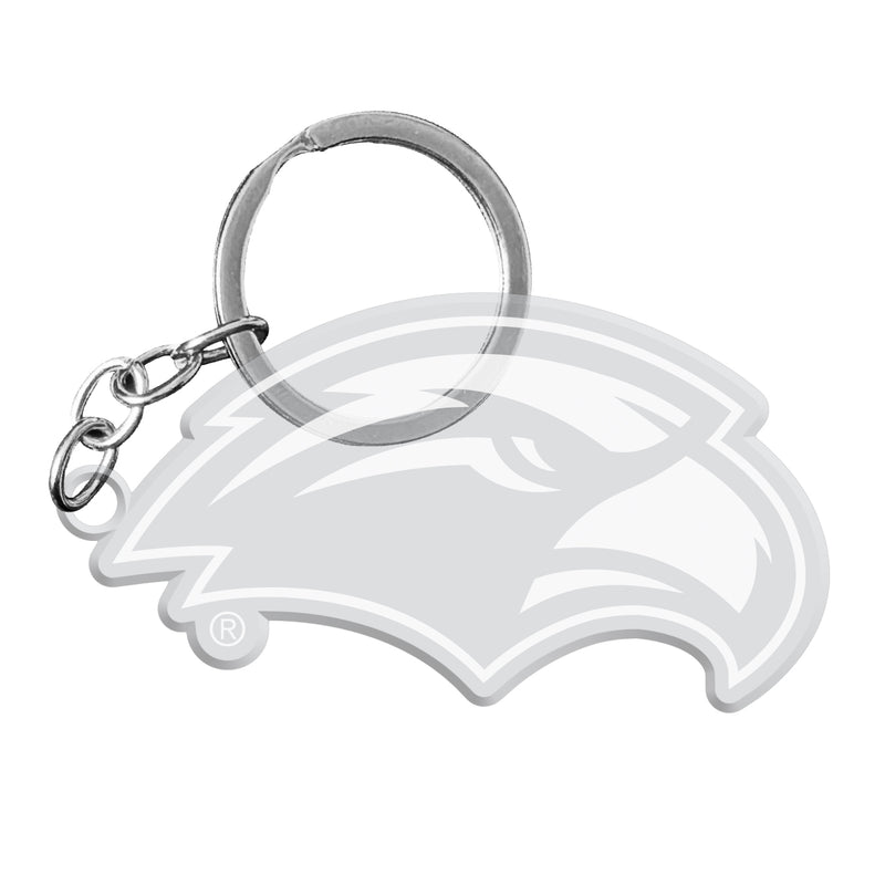 Southern Mississippi Golden Eagles Officially Licensed Precision-Cut Acrylic Keychain – Printed or Engraved Logo Etched