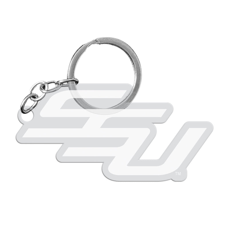 Savannah State University Officially Licensed Precision-Cut Acrylic Keychain – Printed or Engraved Logo Etched