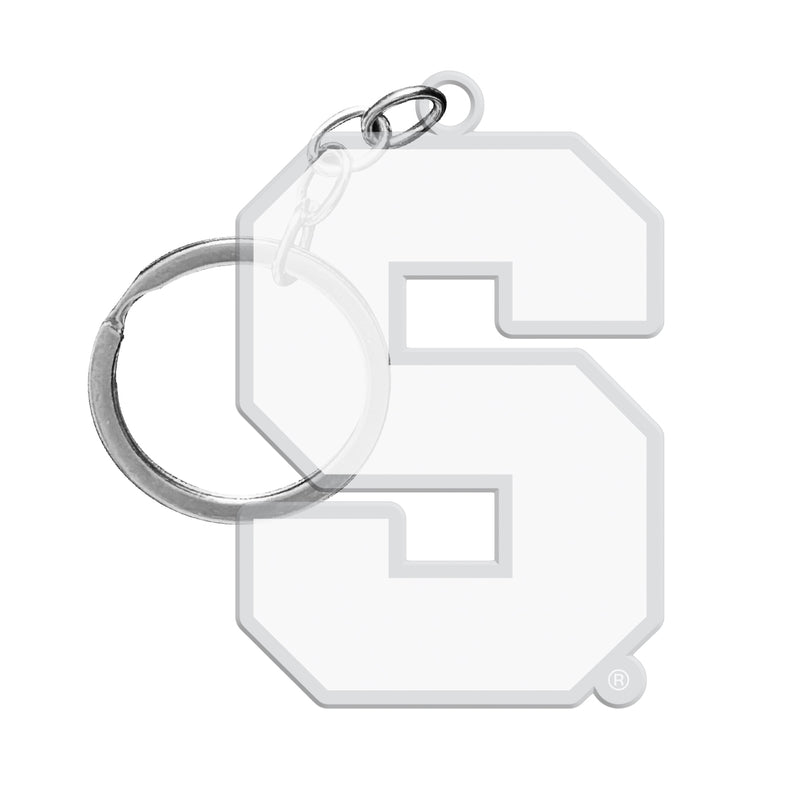 Syracuse Orange Officially Licensed Precision-Cut Acrylic Keychain – Printed or Engraved Logo Etched