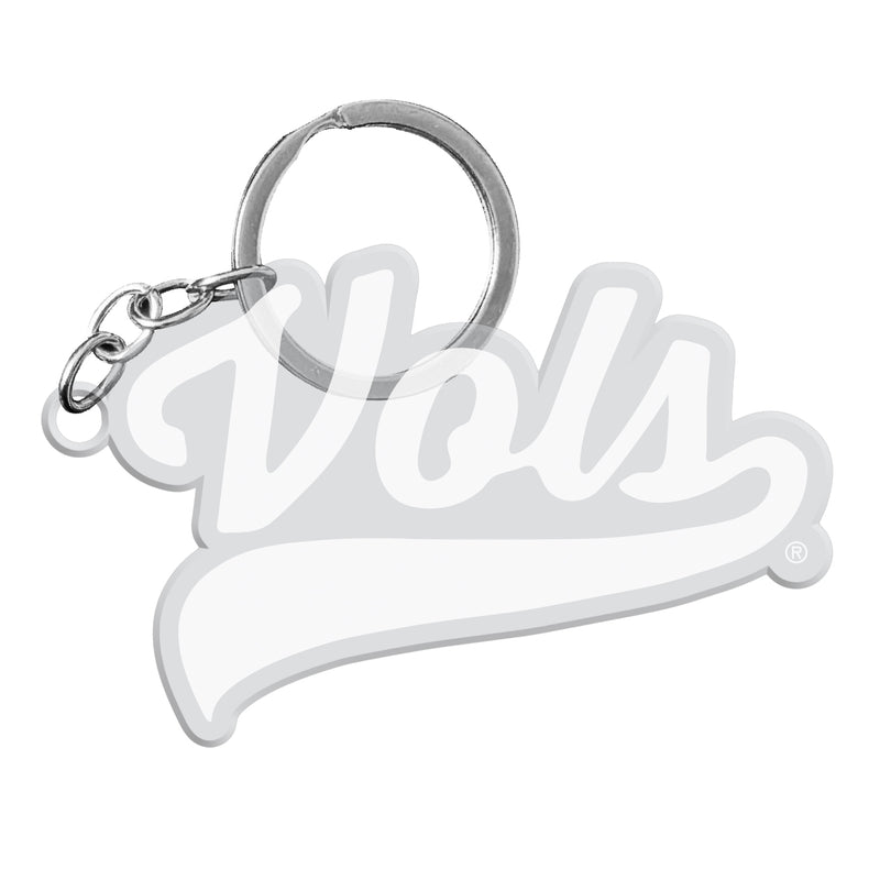Tennessee Knoxville Volunteers Officially Licensed Precision-Cut Acrylic Keychain – Printed or Engraved Logo Etched
