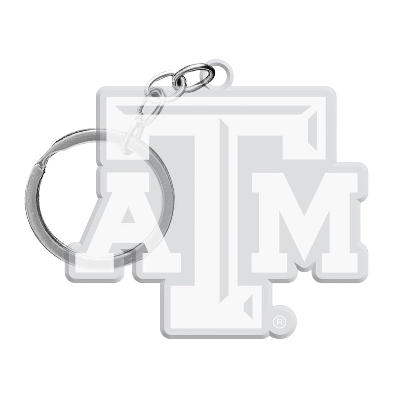 Texas A&M Aggies Officially Licensed Precision-Cut Acrylic Keychain – Printed or Engraved Logo Etched