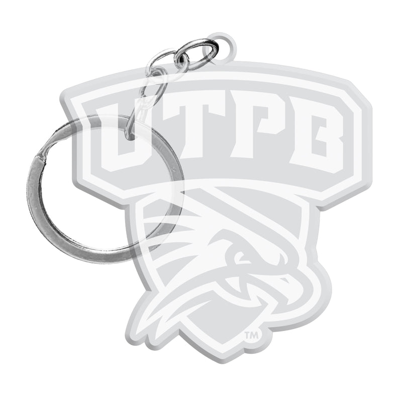 University of Texas of the Permian Basin Officially Licensed Precision-Cut Acrylic Keychain – Printed or Engraved Logo Etched