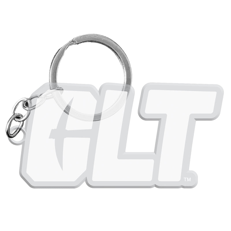 North Carolina Charlotte Forty-Niners Officially Licensed Precision-Cut Acrylic Keychain – Printed or Engraved Logo Etched