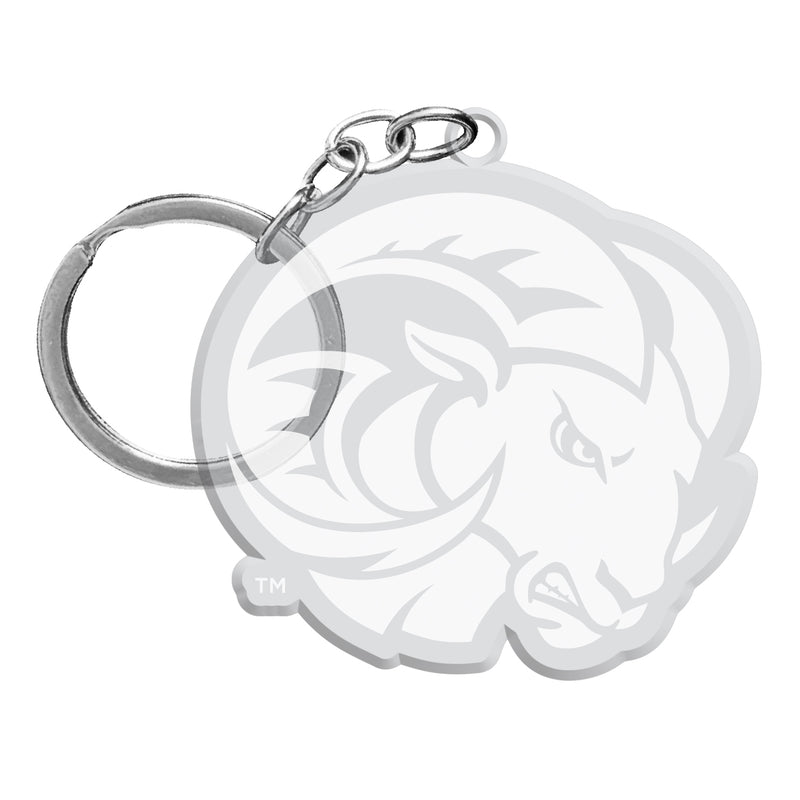 Winston-Salem State Officially Licensed Precision-Cut Acrylic Keychain – Printed or Engraved Logo Etched