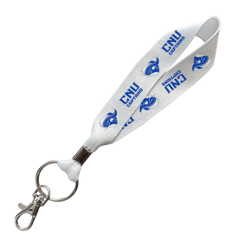 Christopher Newport Captains Officially Licensed 6-Inches Long Cloth Keychain Lanyard 