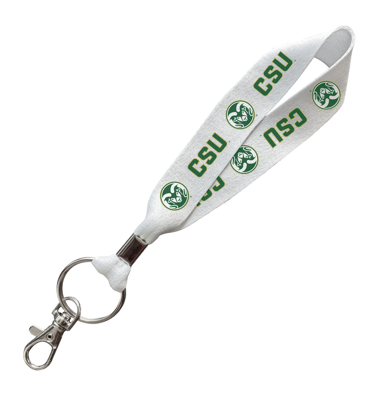Colorado State Rams Officially Licensed 6-Inches Long Cloth Keychain Lanyard 