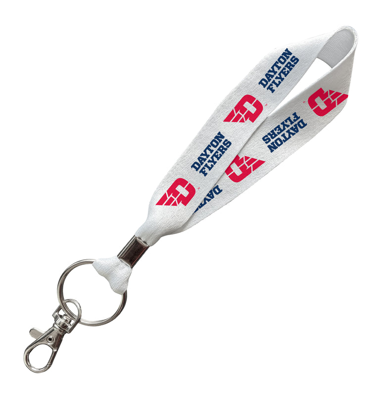 Dayton Flyers Officially Licensed 6-Inches Long Cloth Keychain Lanyard 