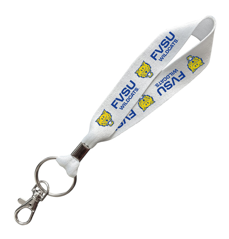 Fort Valley State University Officially Licensed 6-Inches Long Cloth Keychain Lanyard 