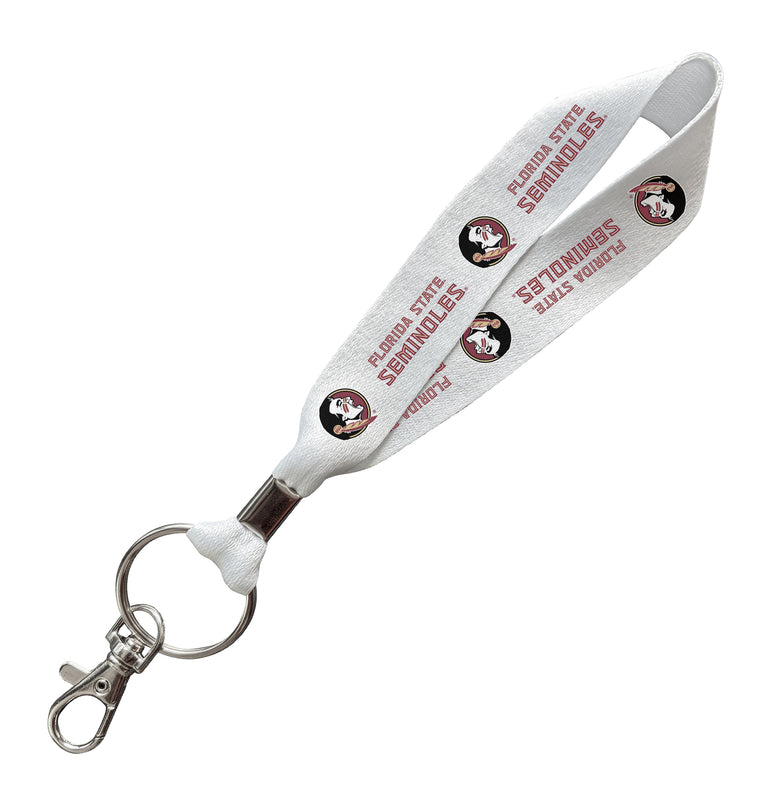 Florida State Seminoles Officially Licensed 6-Inches Long Cloth Keychain Lanyard 