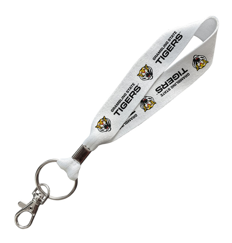 Grambling State Tigers Officially Licensed 6-Inches Long Cloth Keychain Lanyard 