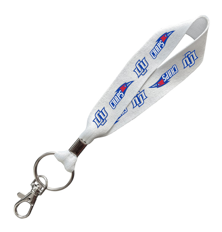 Lubbock Christian University Chaparral Officially Licensed 6-Inches Long Cloth Keychain Lanyard 