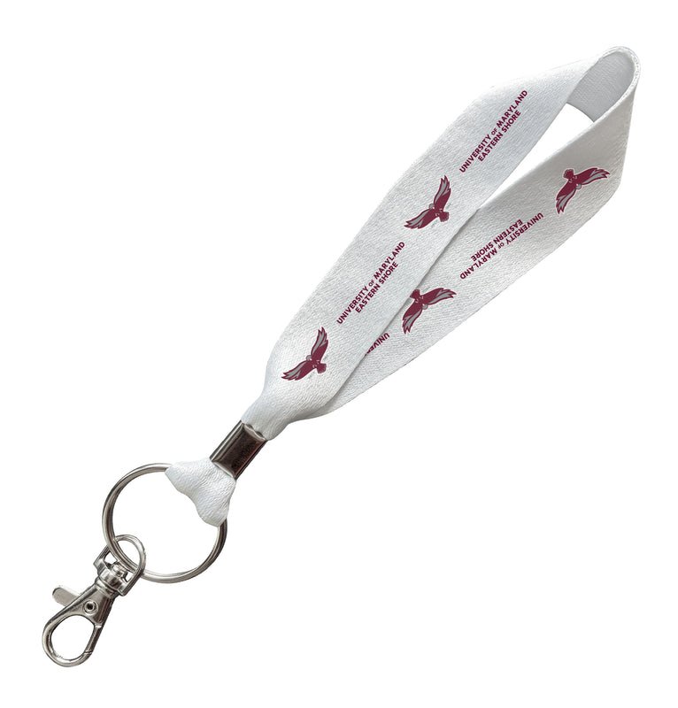 Maryland Eastern Shore Officially Licensed 6-Inches Long Cloth Keychain Lanyard 