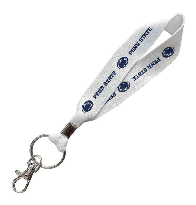 Penn State Nittany Lions Officially Licensed 6-Inches Long Cloth Keychain Lanyard 