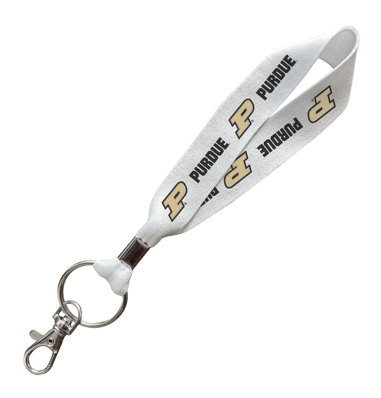 Purdue Boilermakers Officially Licensed 6-Inches Long Cloth Keychain Lanyard 