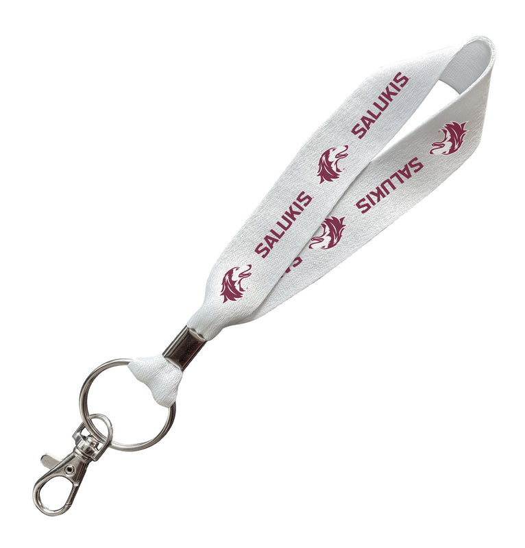 Southern Illinois Salukis Officially Licensed 6-Inches Long Cloth Keychain Lanyard 